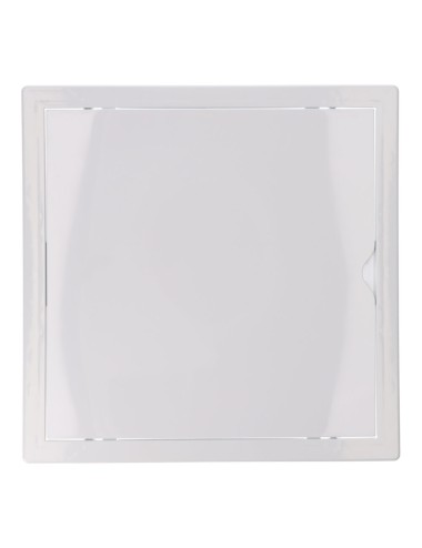 Tapa de registro cuadrada empotrable abs 30x30cm blanca