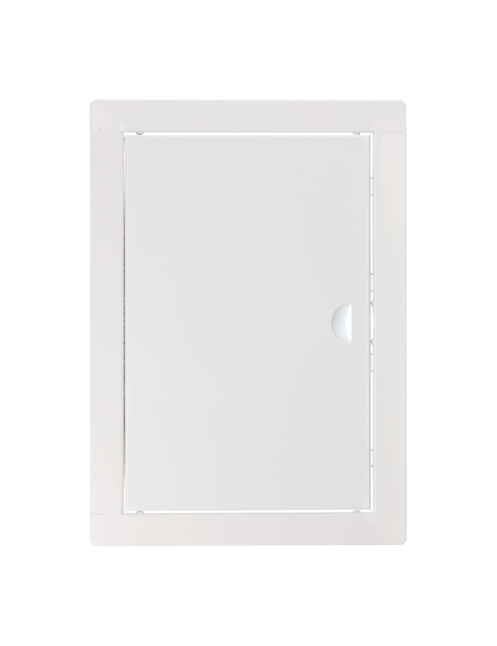 Tapa de registro rectangular empotrable acero blanco 20x30cm