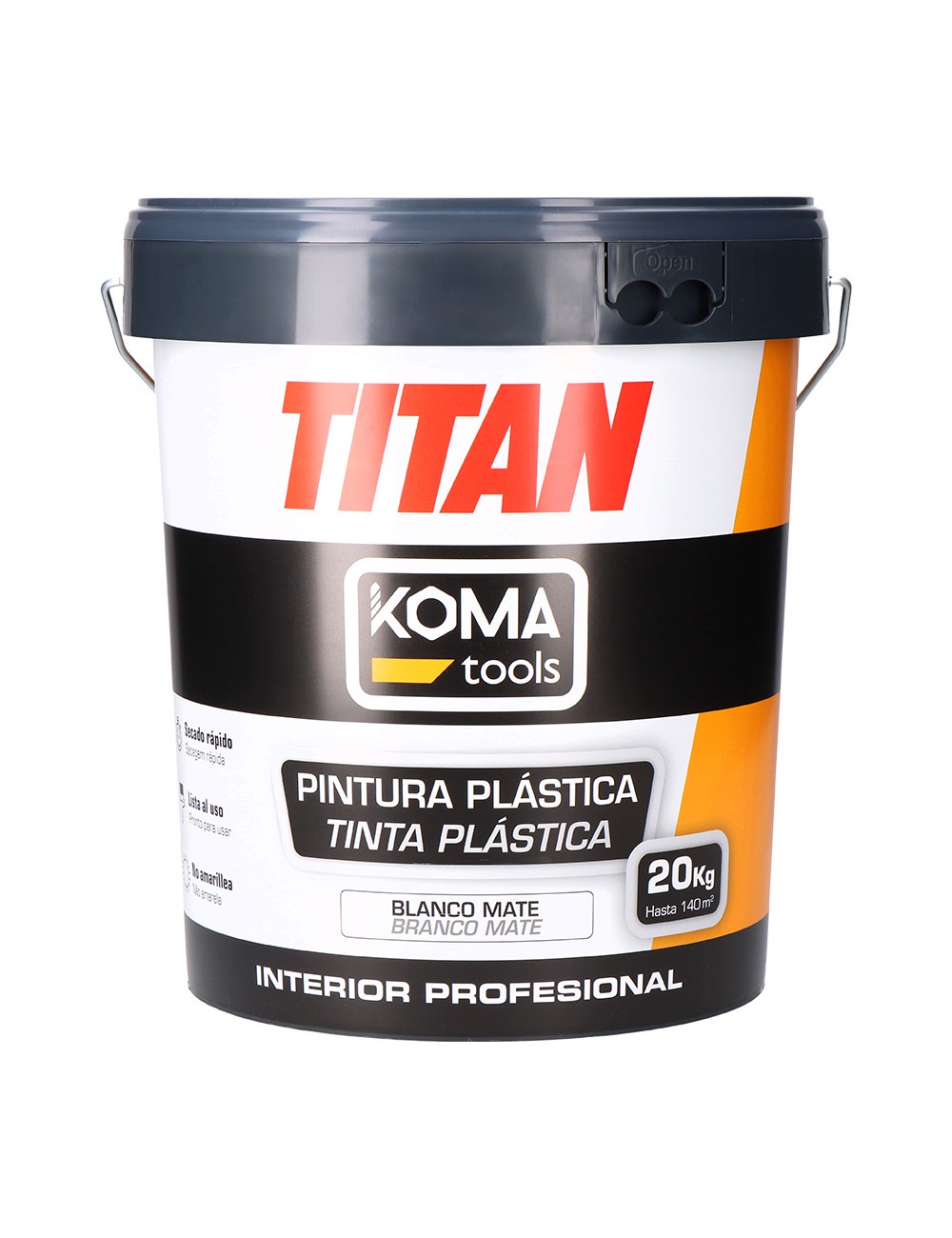 Pintura plástica interior blanca 20 kg