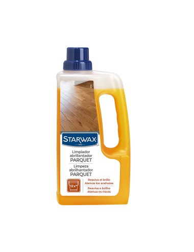 Limpiador abrillantador para parquet, 1l.