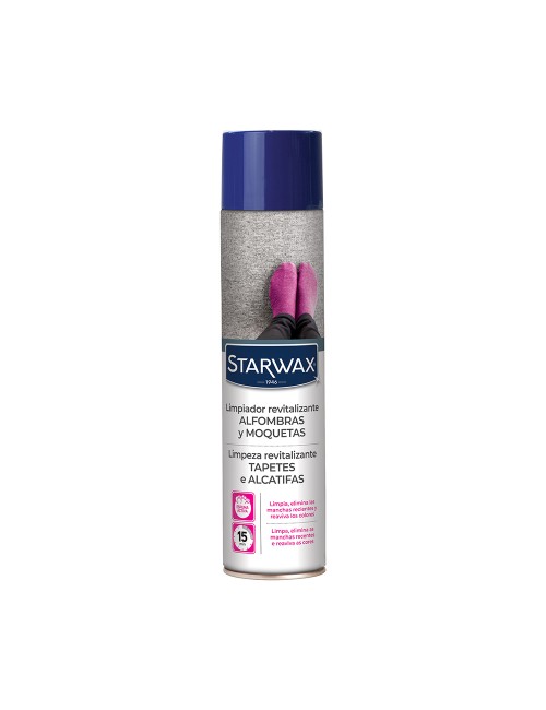 Limpiador revitalizante alfombras y moquetas, 600 ml.