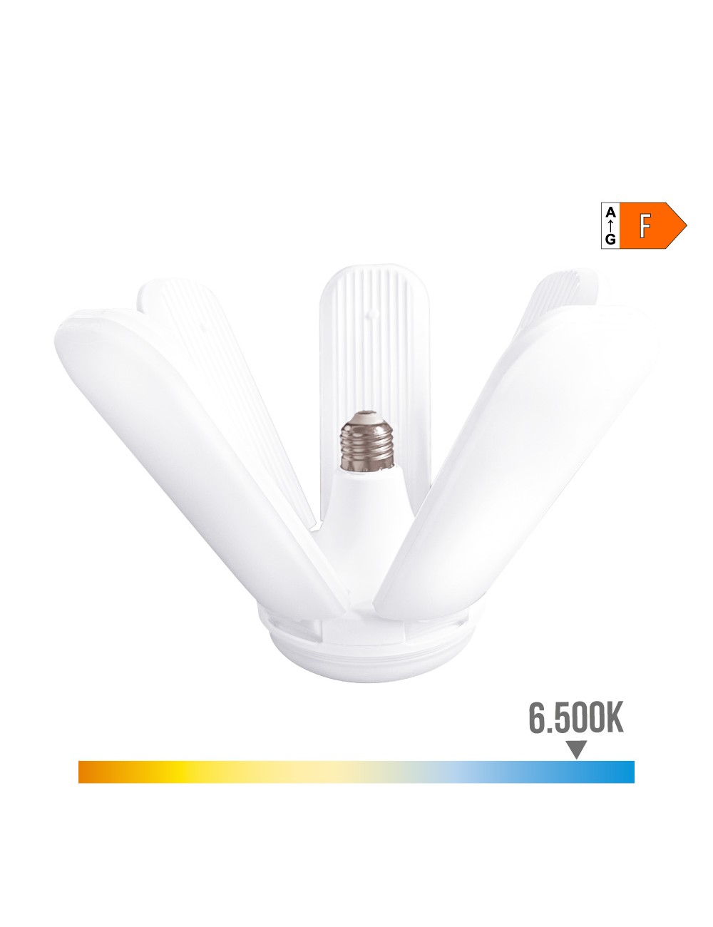 Bombilla led multidireccional, casquillo e27, potencia 45 w 4265 lm, luz fría