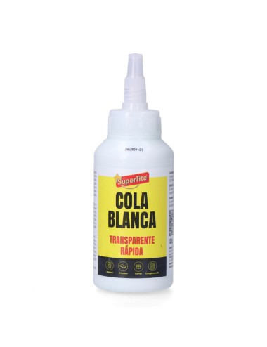 Cola blanca secado transparente, 120g