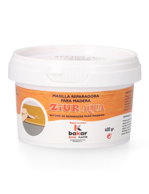 Masilla reparadora para madera 400 gr color roble