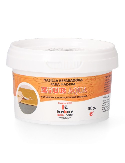 Masilla reparadora para madera 400 gr color blanco