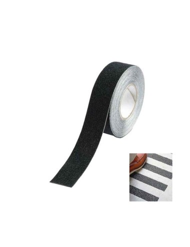 Cinta antideslizante negra 15m x 25mm