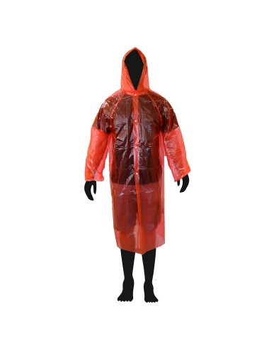 Impermeable tamaño grande colores surtidos (rojo y azul)