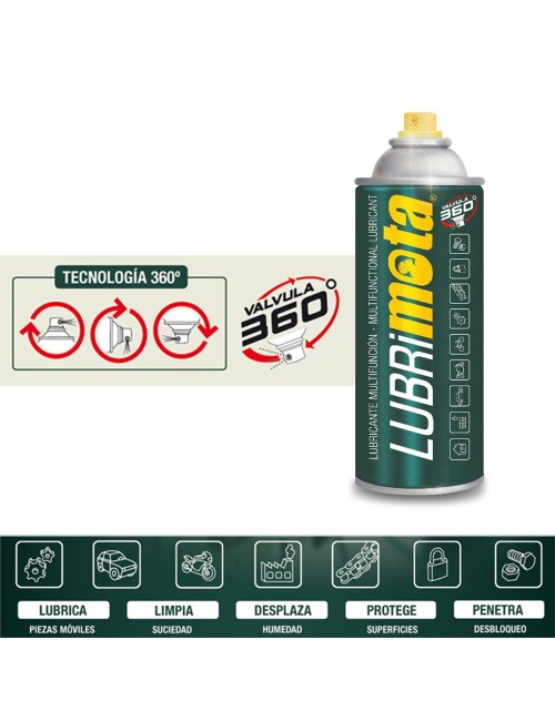 Lubricante multifuncion lubrimota 216ml 155g lb216 mota