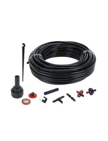 Kit de micro riego (goteo) 71 piezas 23m