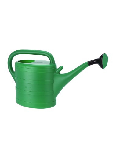 Regadera de plastico 10 l color verde