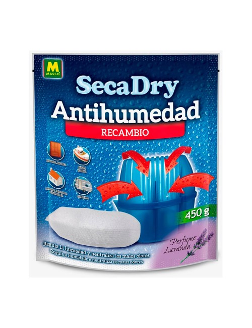 Recambio secadry antihumedad 450g 230010 masso