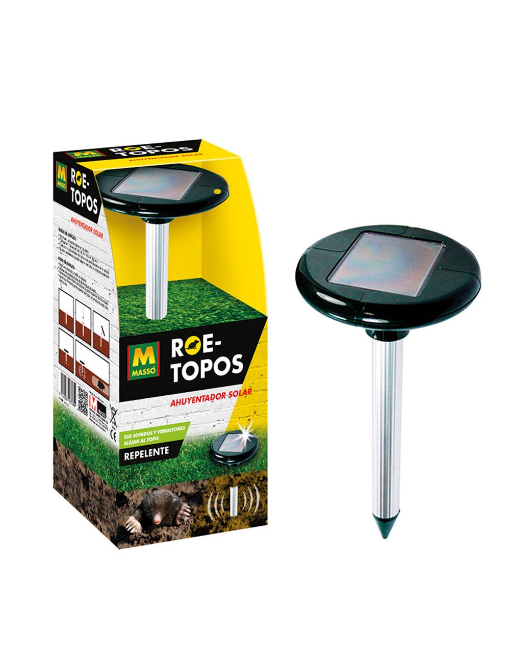 Repelente solar para topos 231458 massó