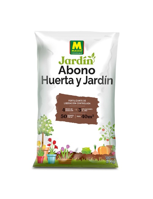 Abono para huerta y jardín 2kg 231802 massó