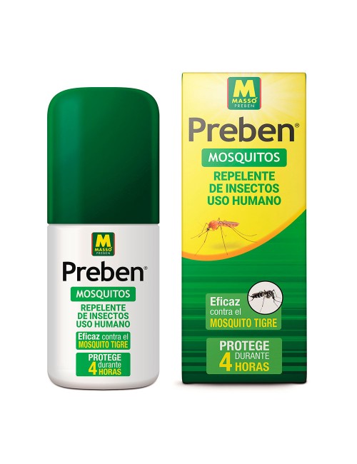 Repelente antimosquitos en spray 100ml preben masso