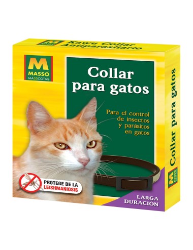 Collar antiparasitos para gatos 231215n masso