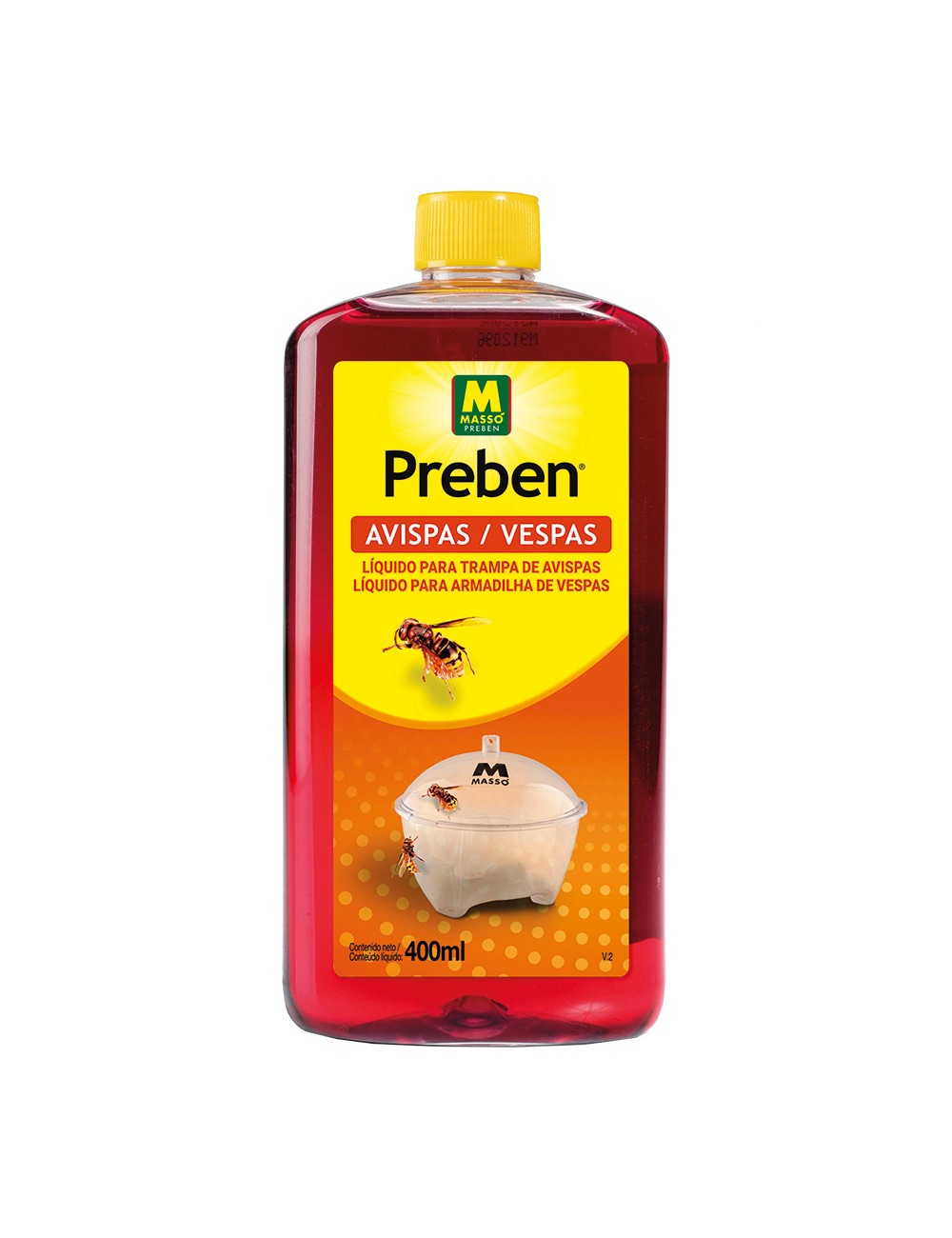 Atrayente para avispas preben 400ml preben 231183 massó