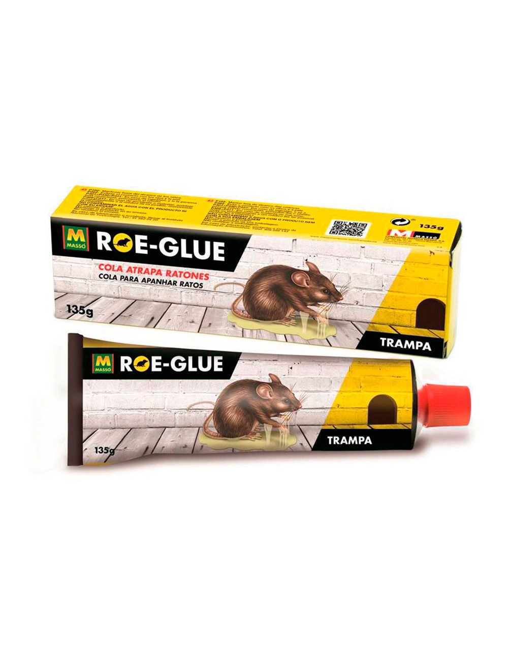 Raticida roe-glue 135g. 230623 massó