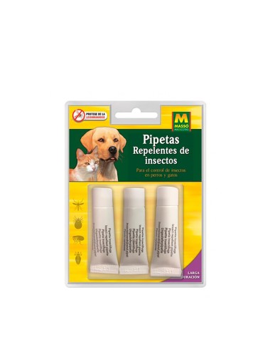 Nocan pipetas repelentes de insectos 1,8ml 231472 masso