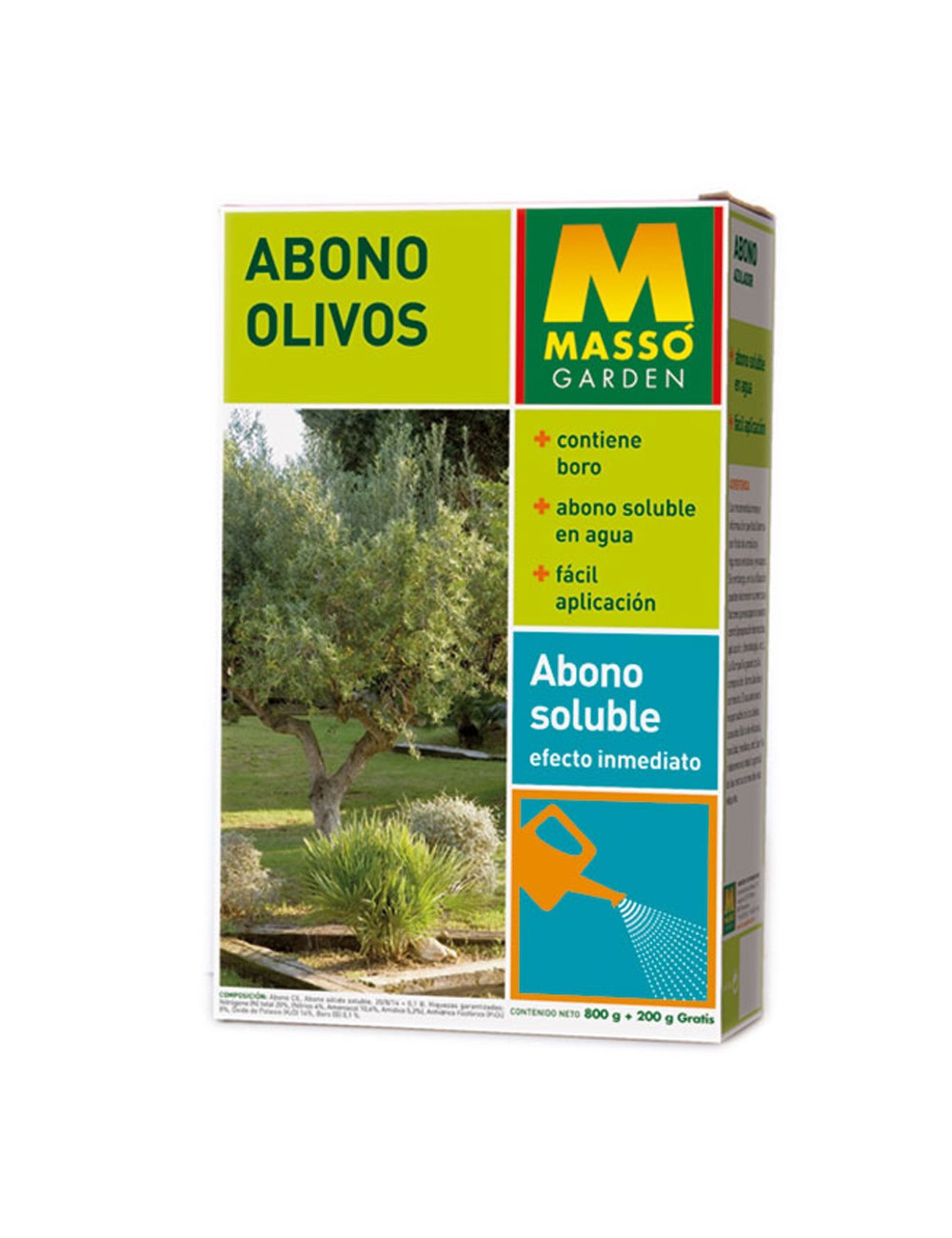 Abono soluble para olivos 1kg. 234077 massó