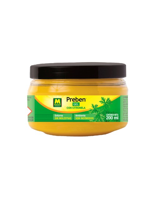 Gel con citronela 200ml preben 231267 massó