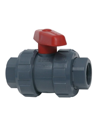 Válvula esfera de pvc 3/4" aqua control