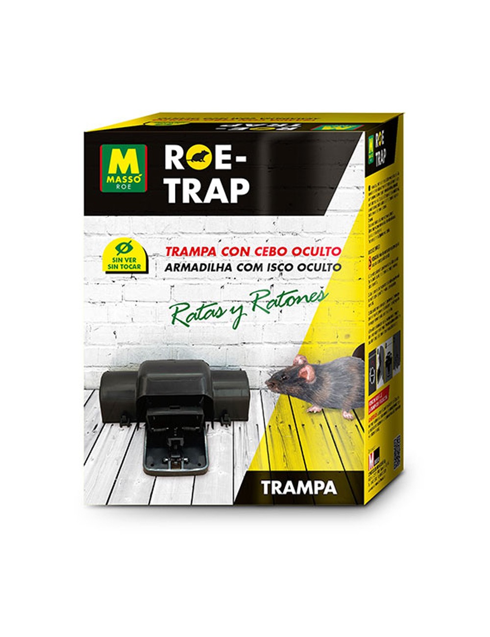 Trampa con cebo oculto roe-trap 231651 massó