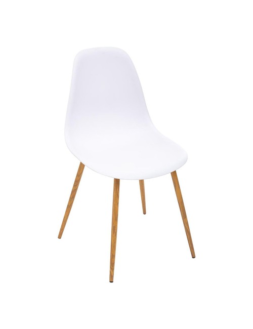 Silla de comedor blancas col."taho" 47x53x85cm