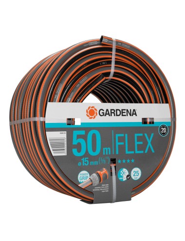 Manguera de riego flex ø15mm (5/8") rollo 50m. gardena