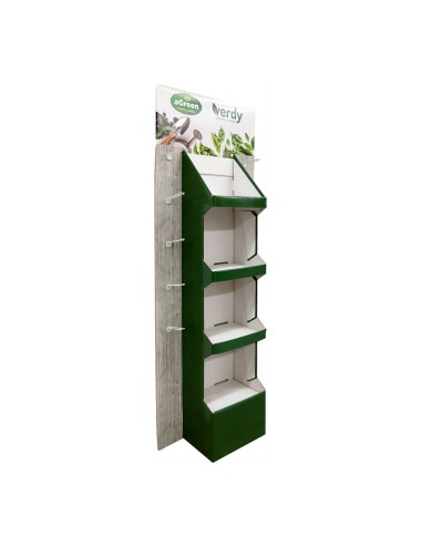 Expositor carton verdy agreen