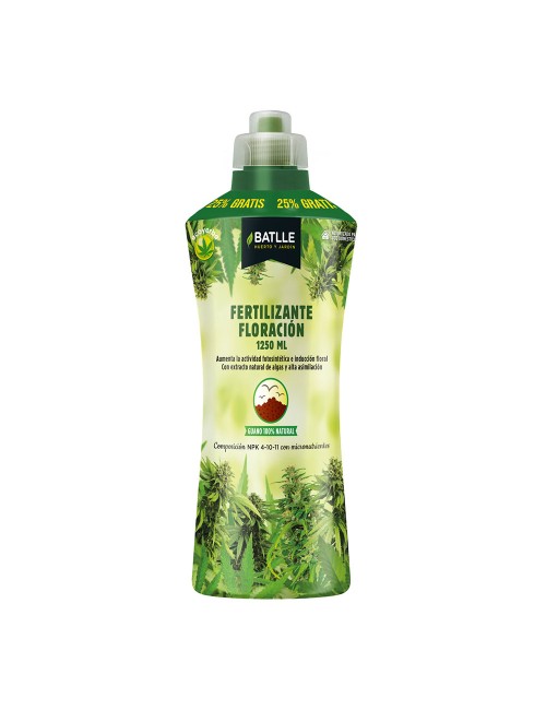 Fertilizante ecoyerba para floracion 1250ml 710563unid batlle