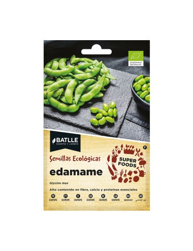 Sobre con semillas de edamame "super foods" eco 680008bols batlle