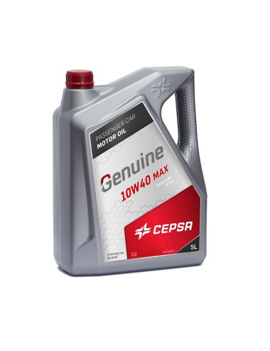 Lubricante coche genuine 10w40 max lata 5l. cepsa