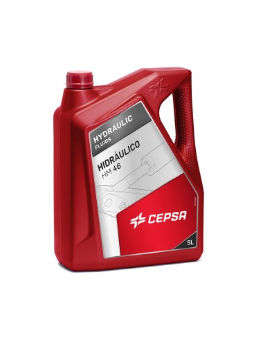 Lubricante hidráulico hm 46 lata 5l. cepsa