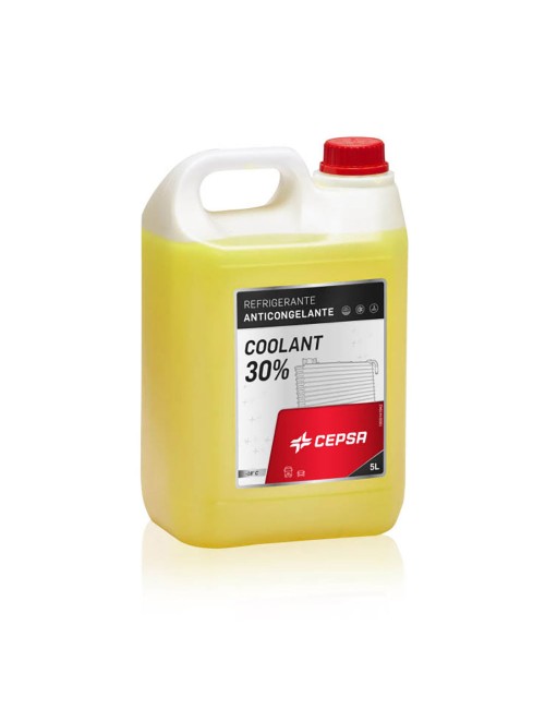 Refrigerante - anticongelante coolant 30% 5l. cepsa