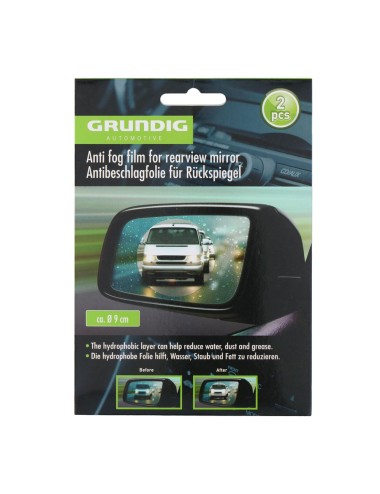 Pelicula anti lluvia para retrovisor ø9cm grundig