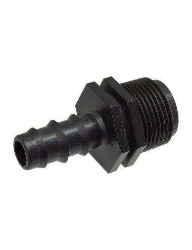 Adaptador macho tubo 16mm a rosca 1/2" en bolsa zip 1 unidad 900401 aqua control