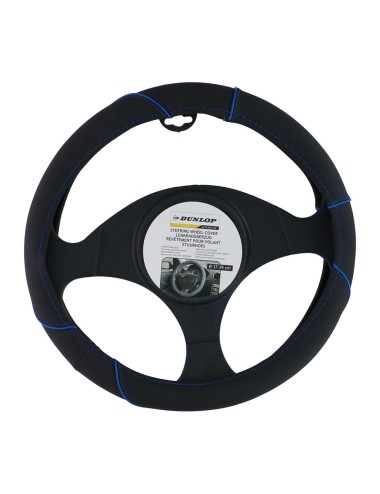 Funda para volante de ø37-39cm detalle azul dunlop