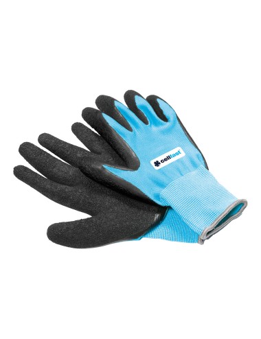 Guantes de jardín cellfast azul talla 8 (m) cellfast