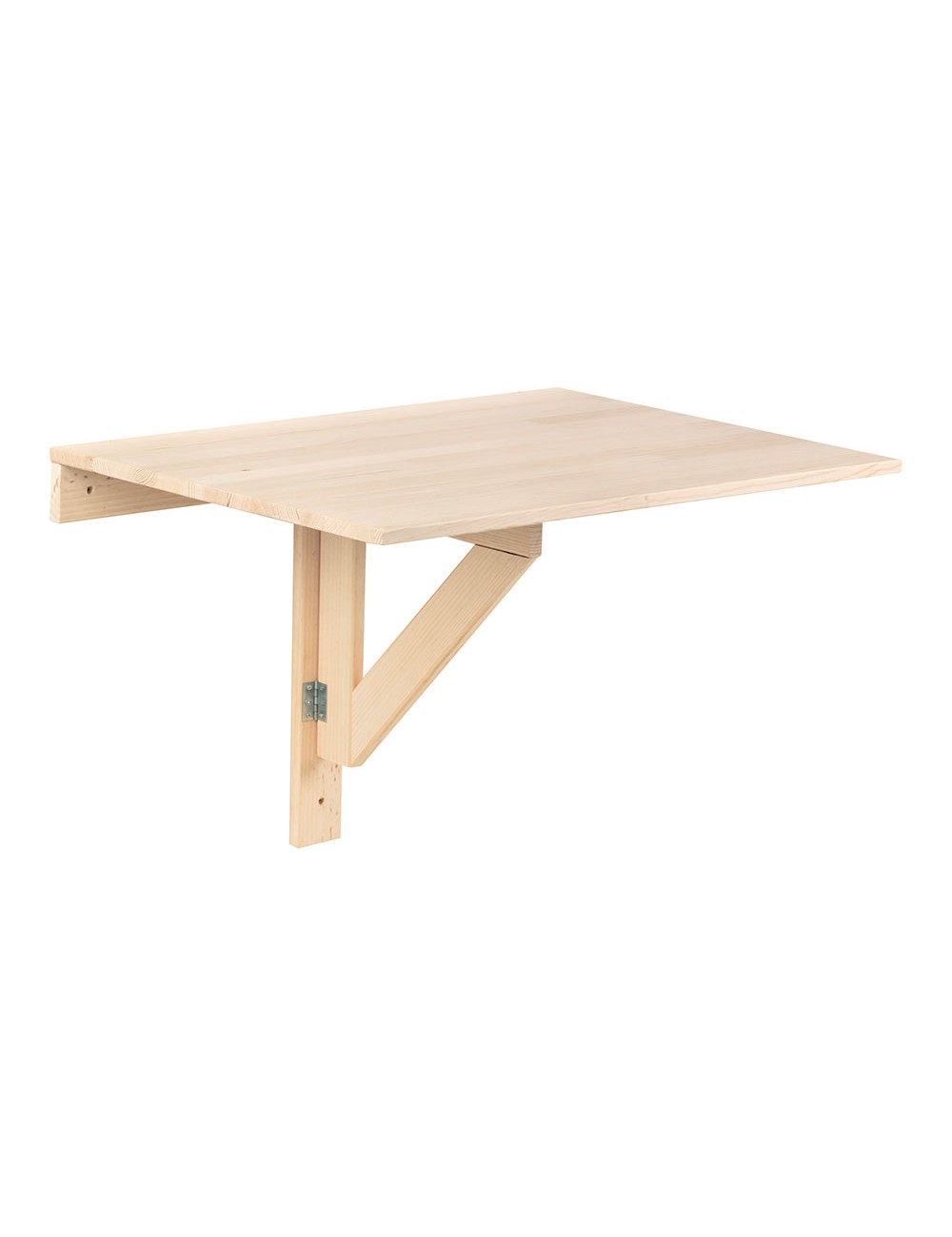 Mesa plegable madera de pared, 79x59x2cm. astigarraga