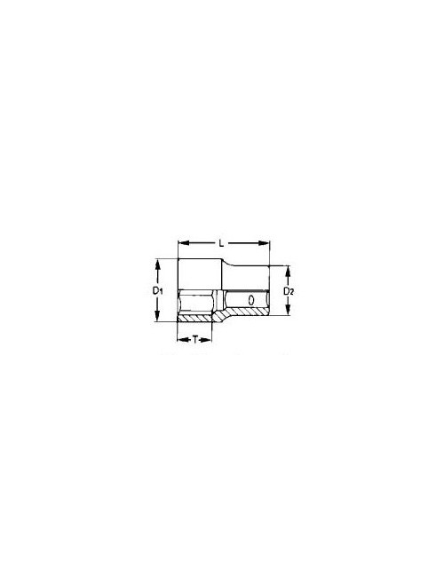 VASO 1/2" HEX  15MM...