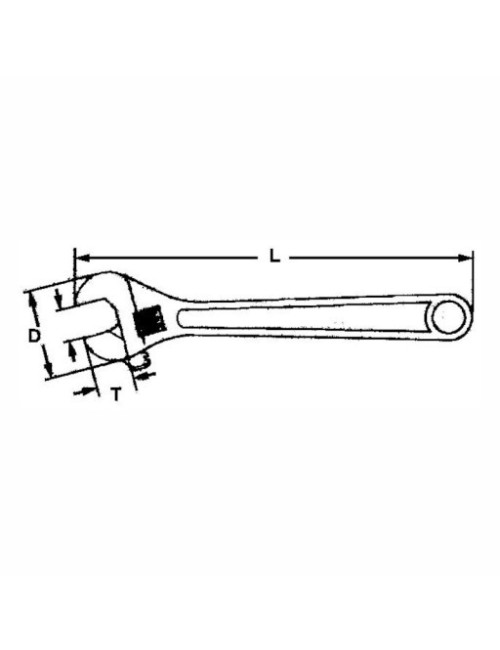 Llave Inglesa Ajustable 12"...