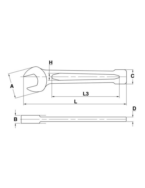 LLAVE FIJA DE GOLPE 32 902032