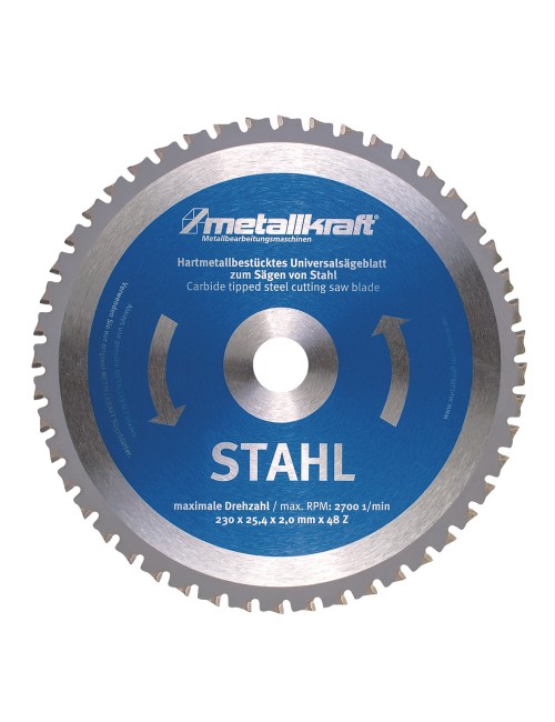 Sägeblatt 230mm 9" Stahl