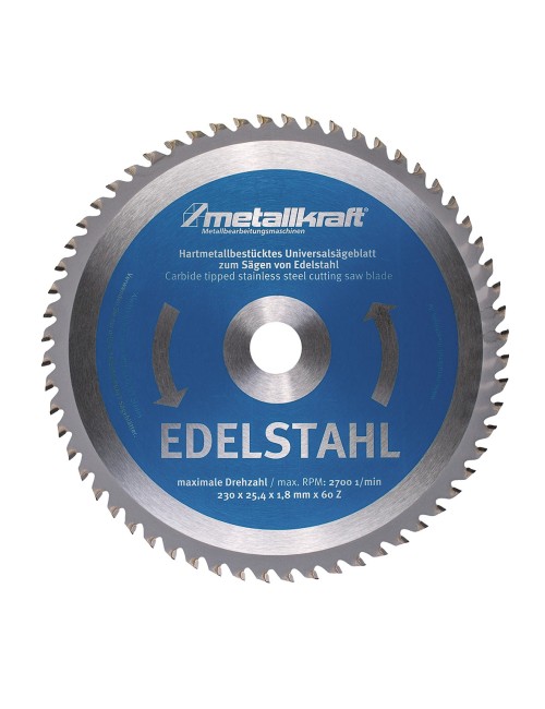 SÄGEBLATT 230mm 9" Edelstahl