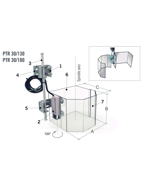 PROTECTOR TALADRO PTR 30/180