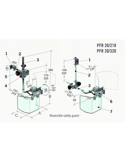 PROTECTOR FRESADORA PFR 20/218