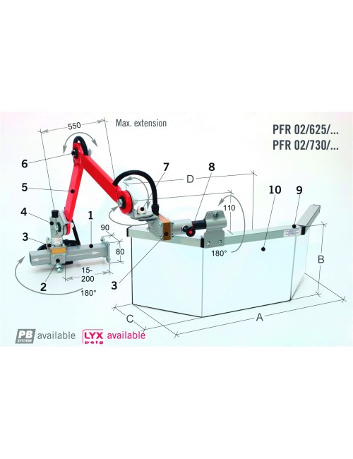 PROTECTOR FRESADORA PFR 02/730