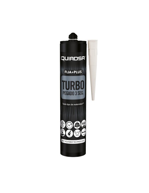 Fija + plus turbo 290 ml blanco