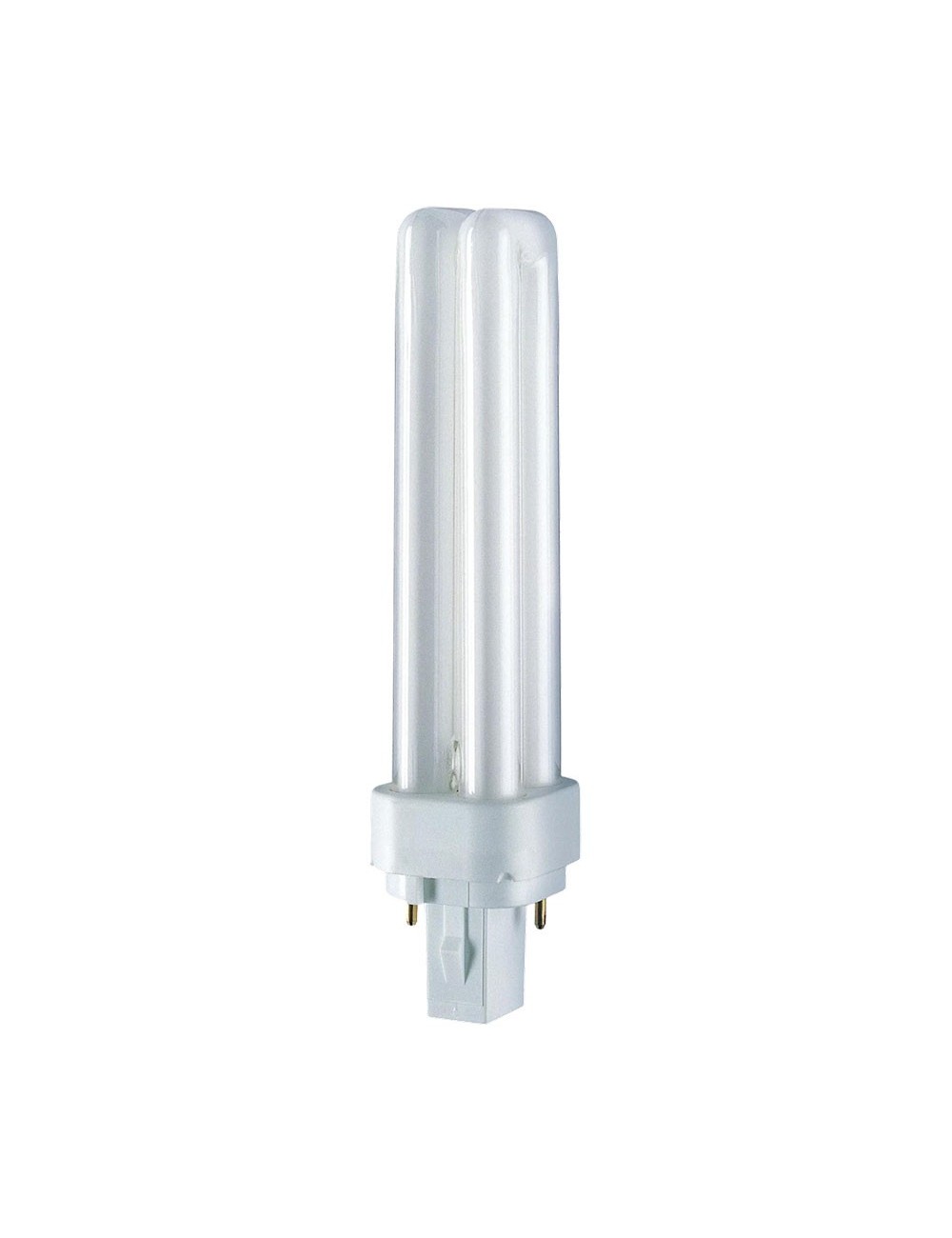 Bombilla bajo consumo g24d-1 pl-c 2-pins 13 w 870 lm 6500 k luz fria 136 x 35 mm