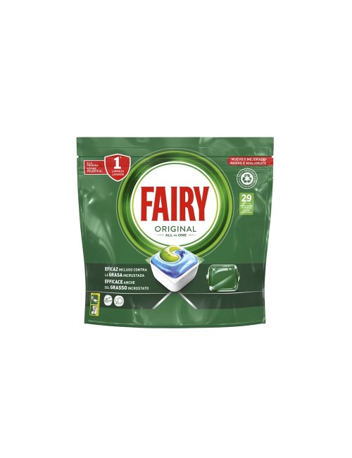 Fairy original lavavajillas 29 cápsulas